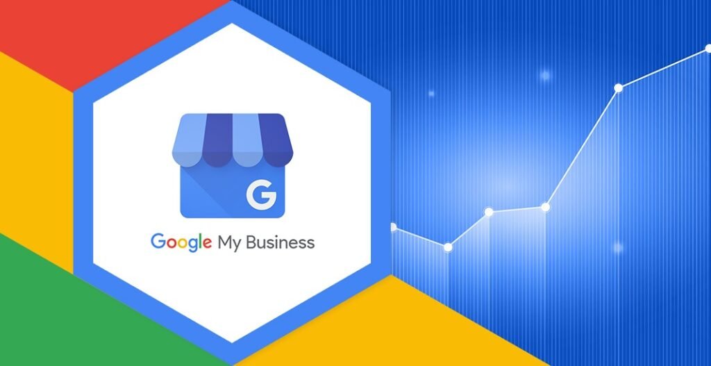 Google My Business logo with rising graph